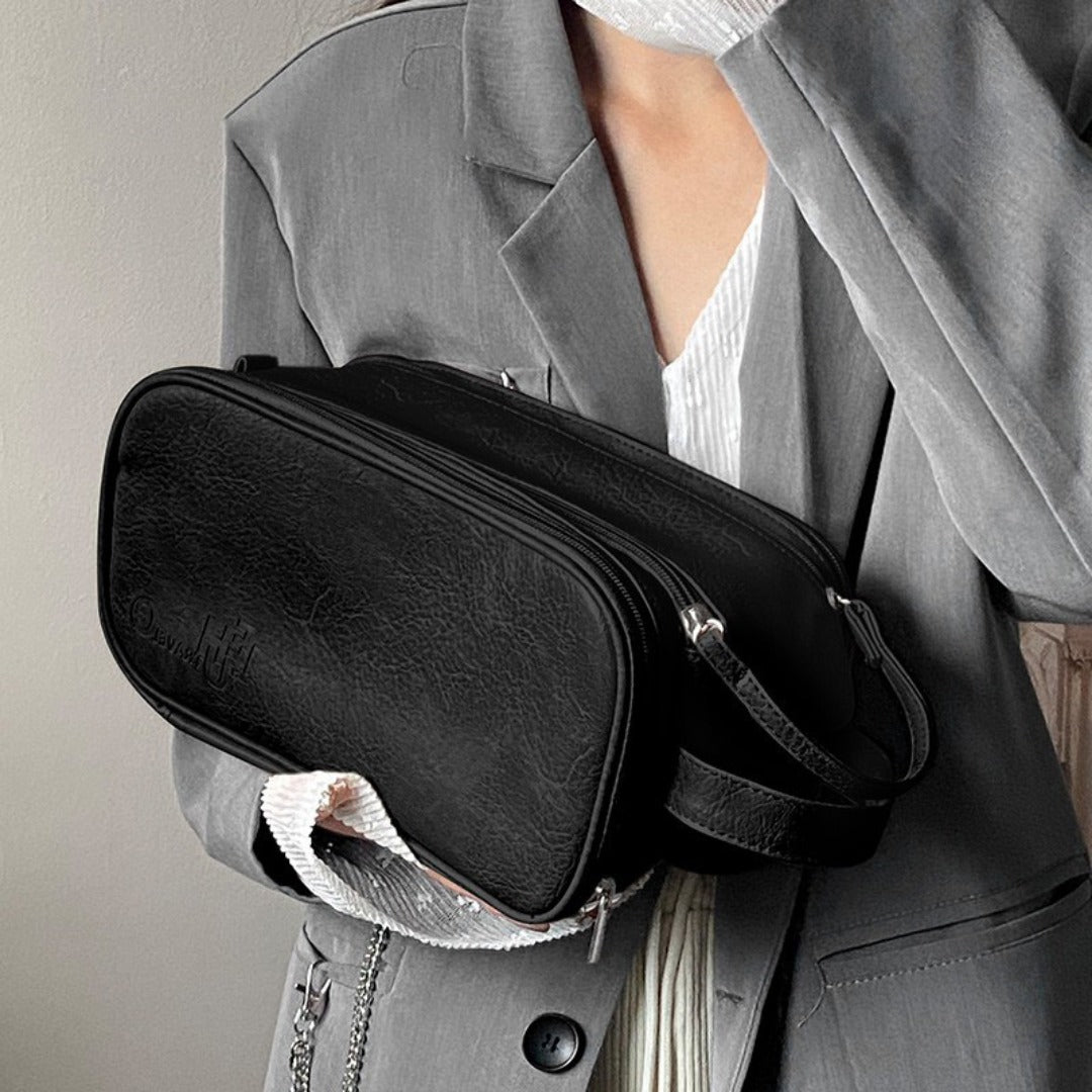 Large Compartment Makeup Bag