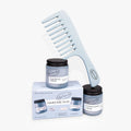 UpCircle haircare duo with bamboo wide-tooth comb