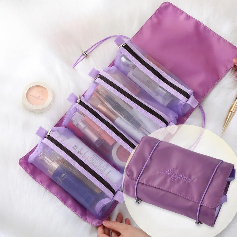 4-in-1 Travel Cosmetic Organizer
