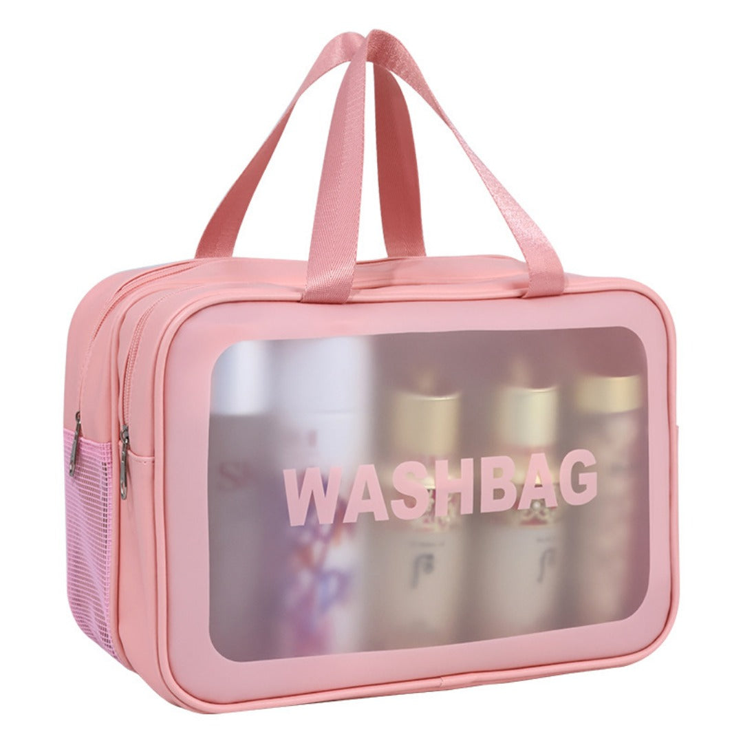 Clear Dry/Wet Travel Organizer