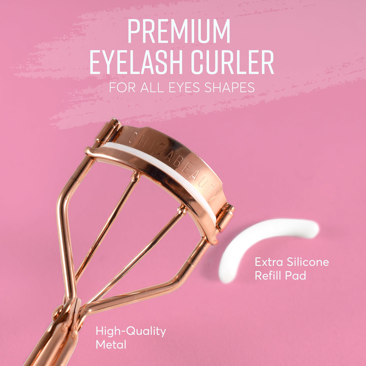 Rose Gold Eyelash Curler