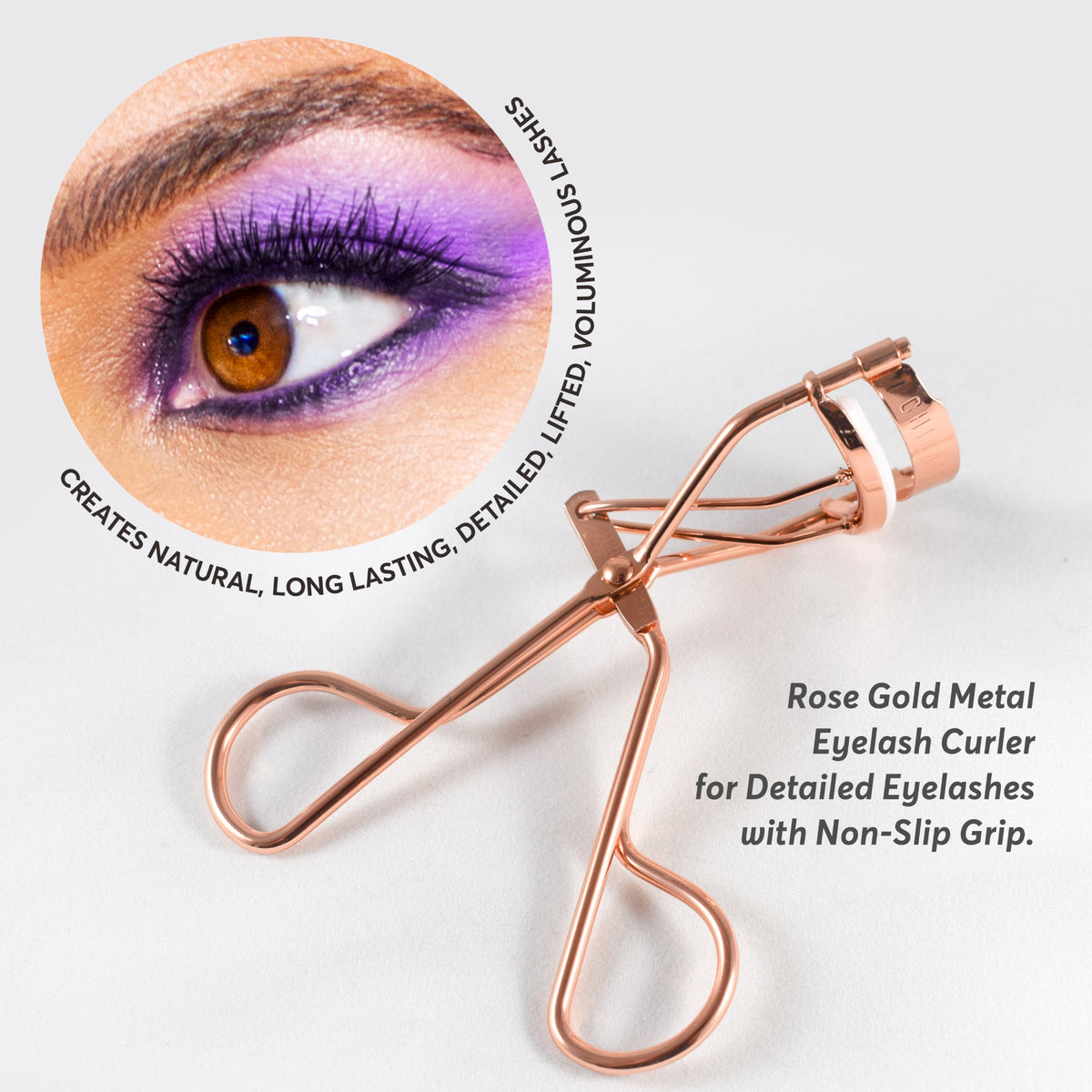 Rose Gold Eyelash Curler