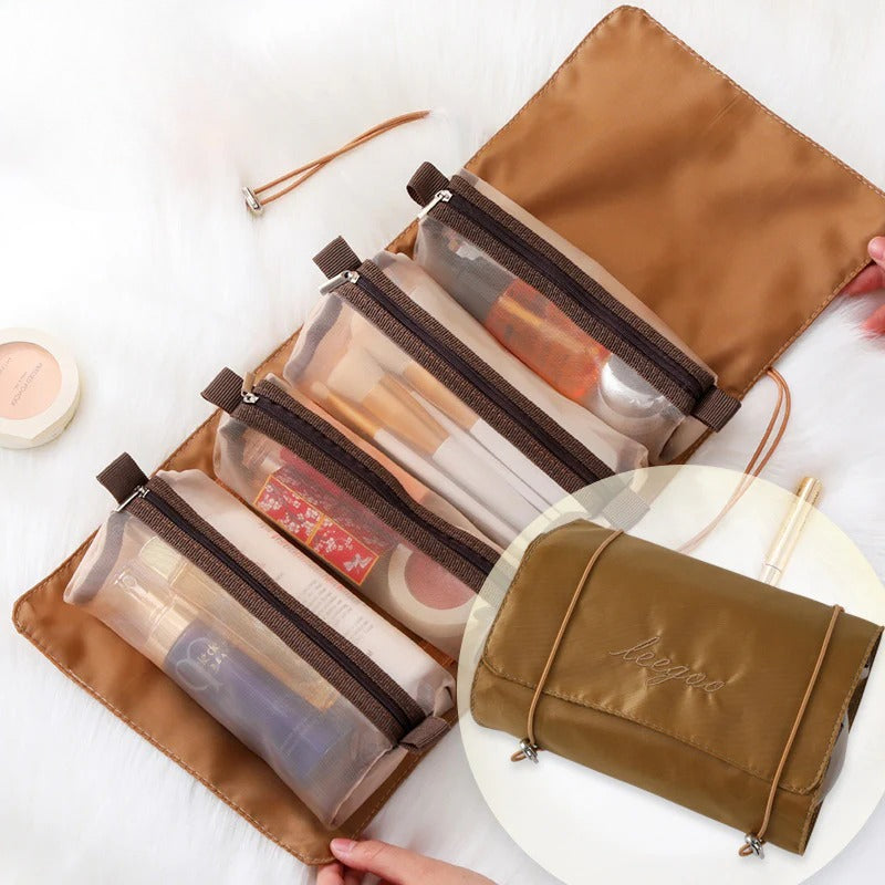 4-in-1 Travel Cosmetic Organizer