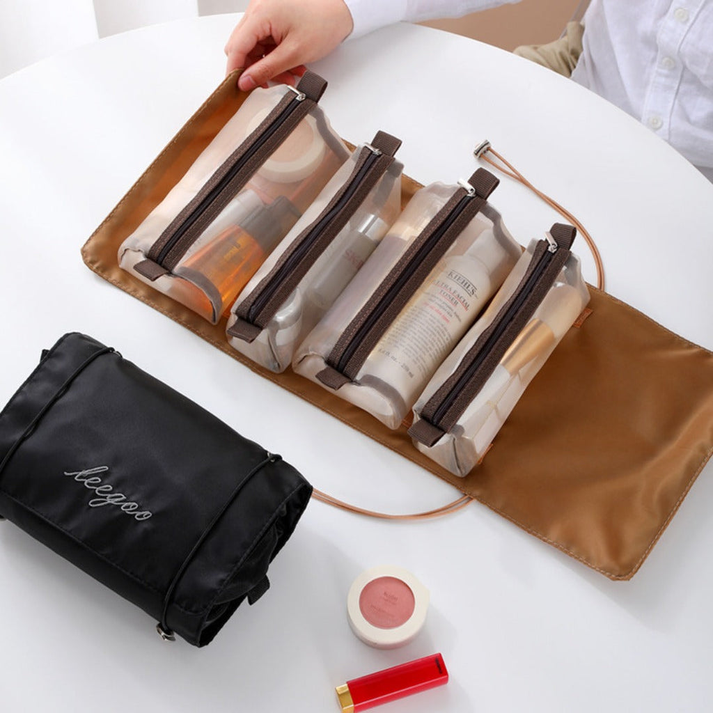 4-in-1 Travel Cosmetic Organizer