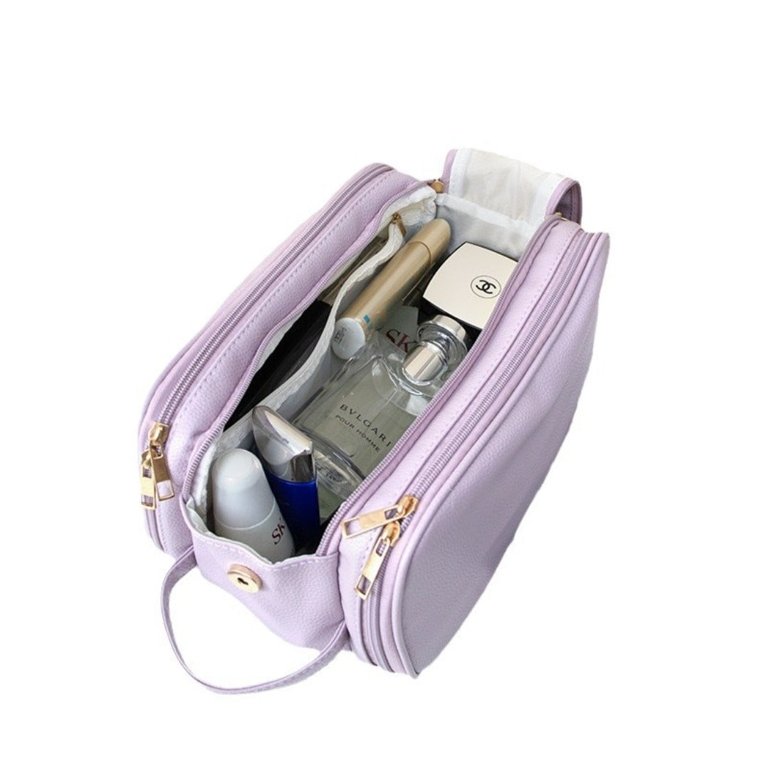 Large Compartment Makeup Bag