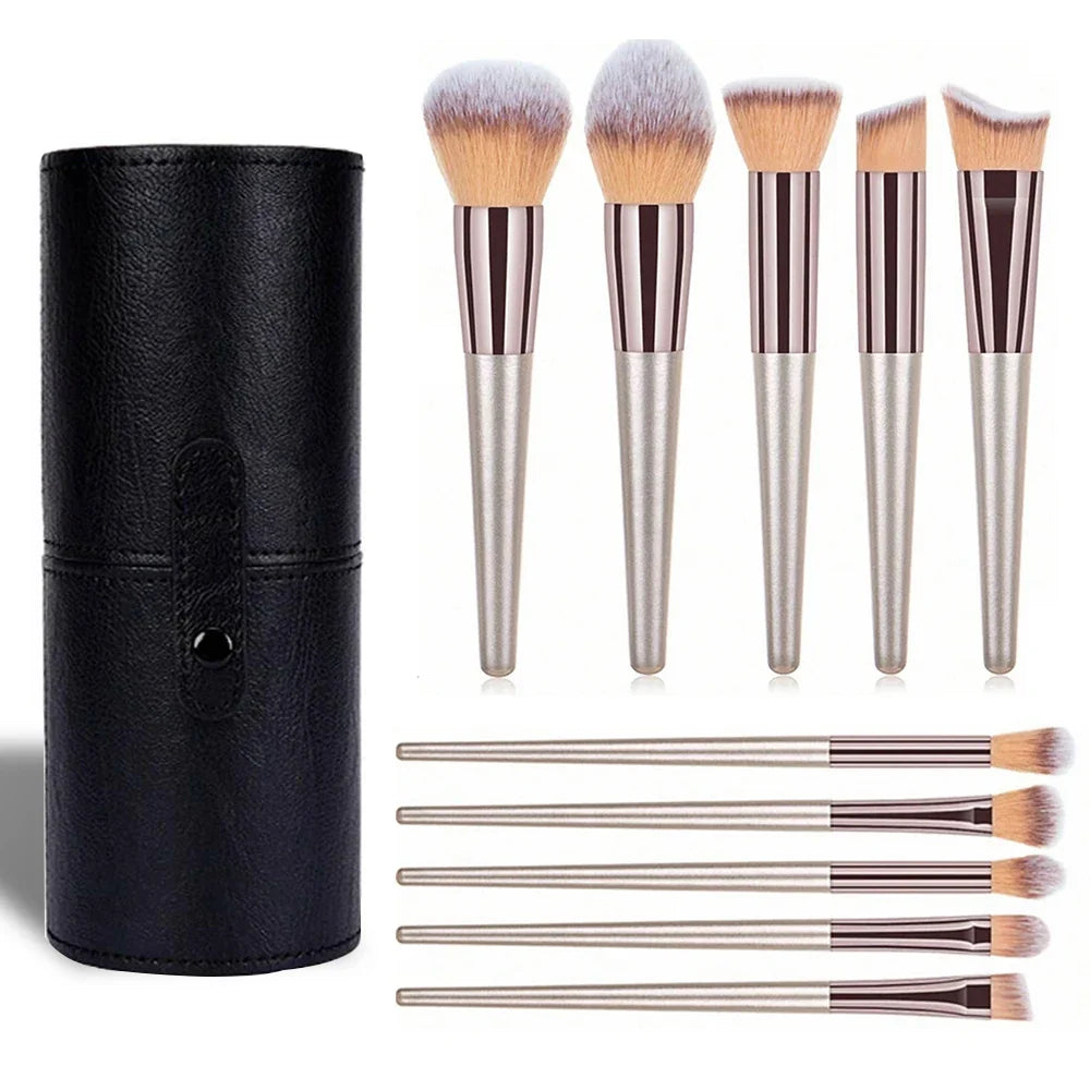 14-Piece Synthetic Makeup Brush Set