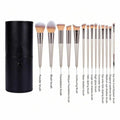 14-Piece Synthetic Makeup Brush Set