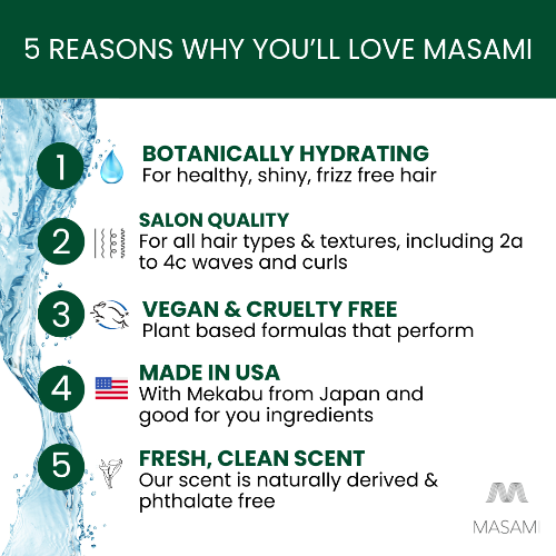 MASAMI Salon Hair Bundle travel haircare set