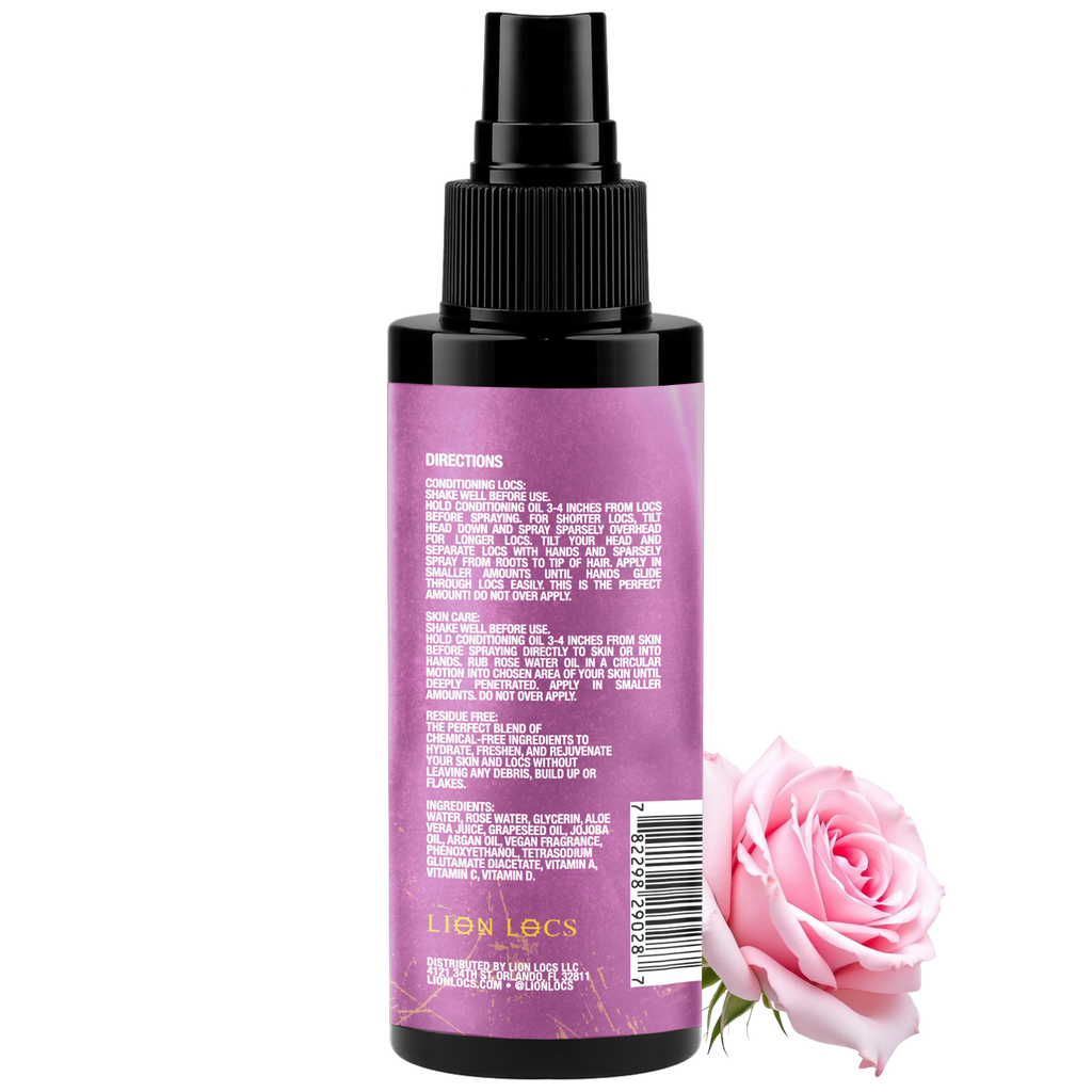 LionLocs Rose Water Spray — Blush