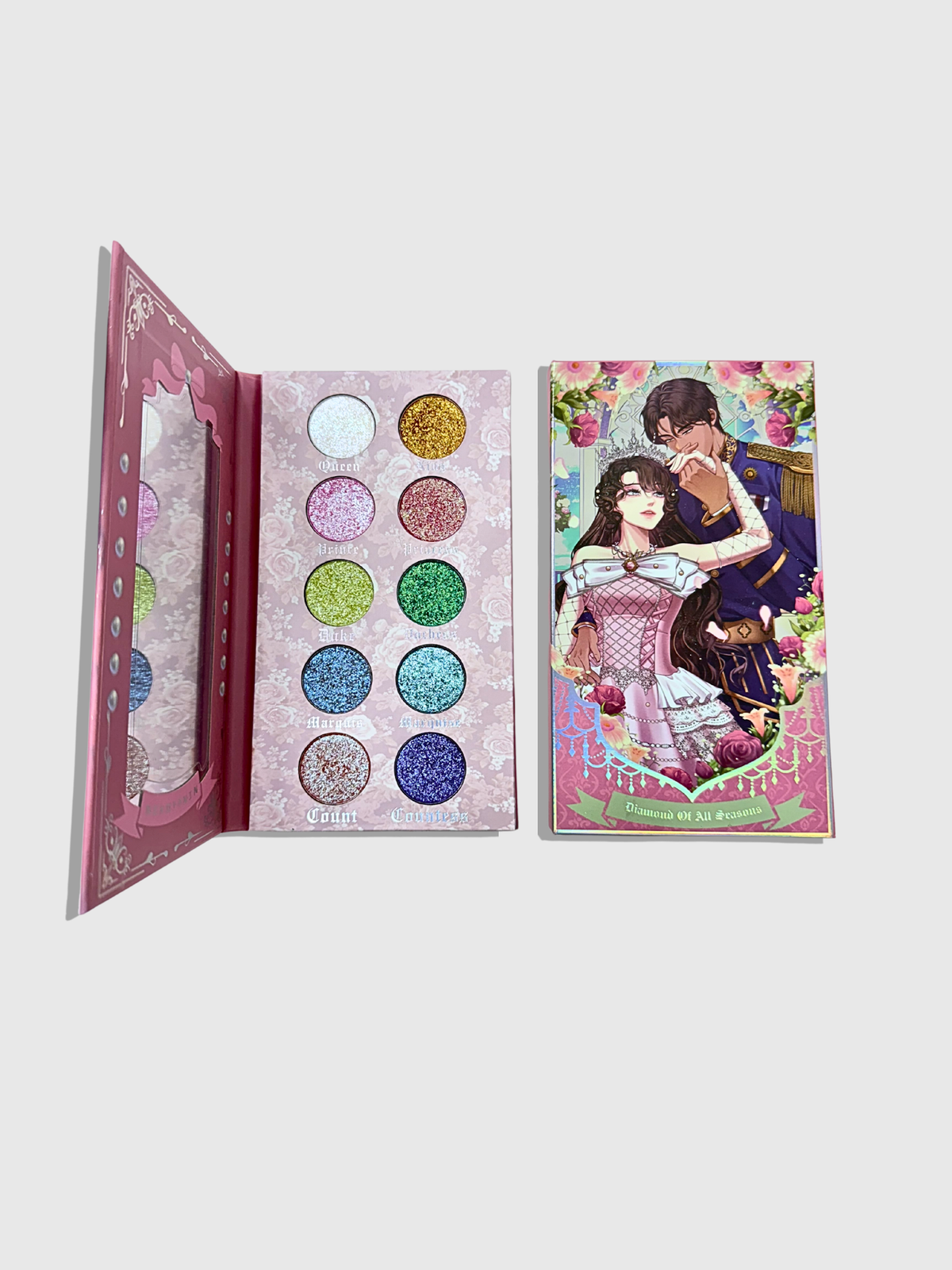 Diamond of All Seasons pressed pigment palette product view