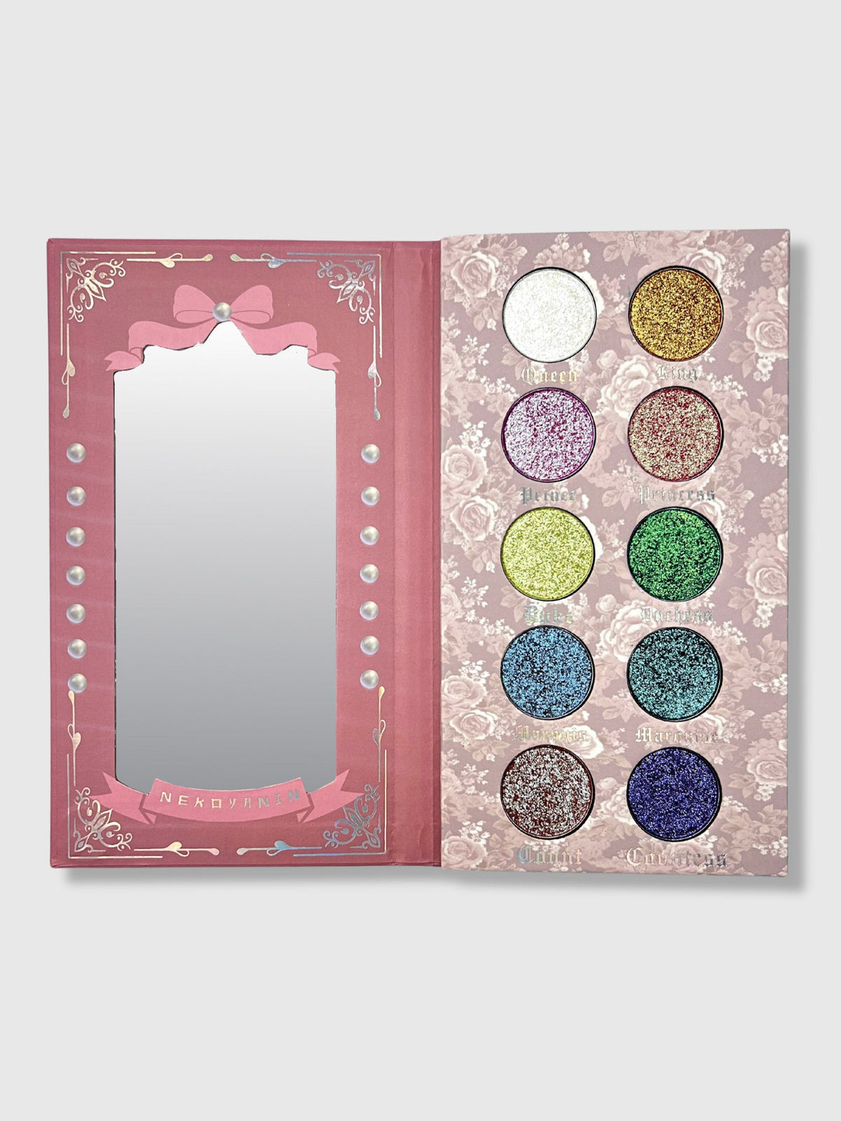 Duochrome pressed pigment palette product detail