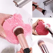 Silicone Makeup Brush Cleaner & Drying Holder