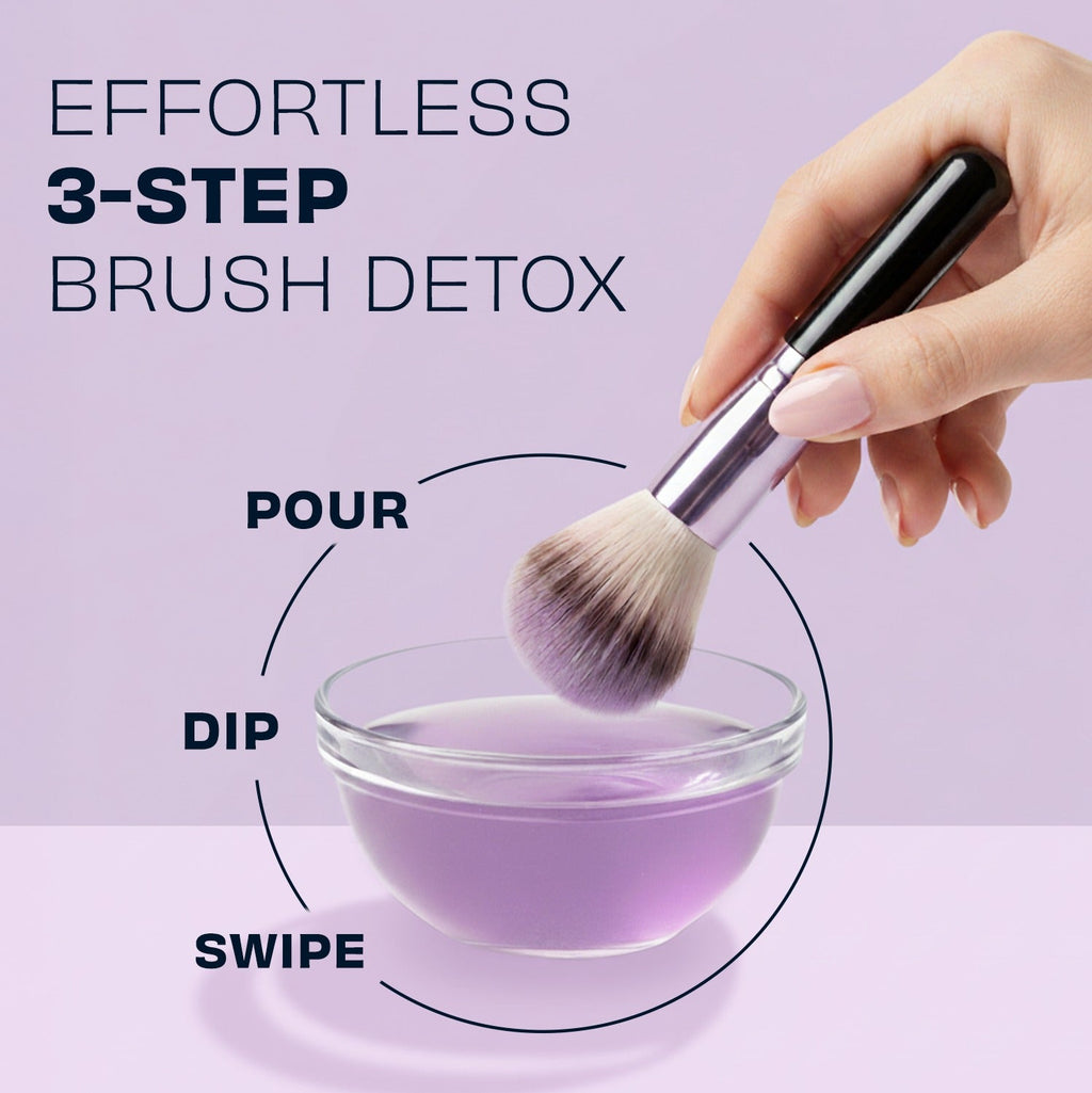 Original Lavender Makeup Brush Cleaner — alternate view