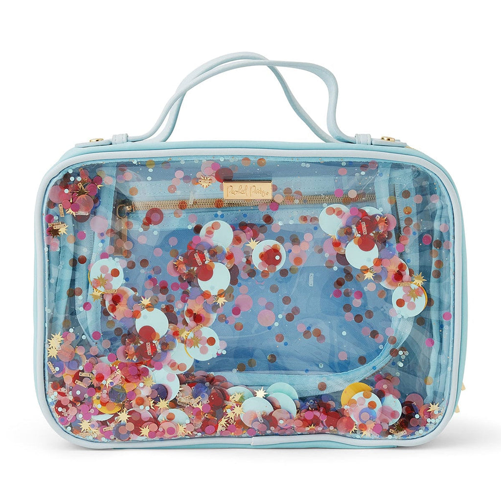 Packed Party confetti travel makeup and cosmetic bag