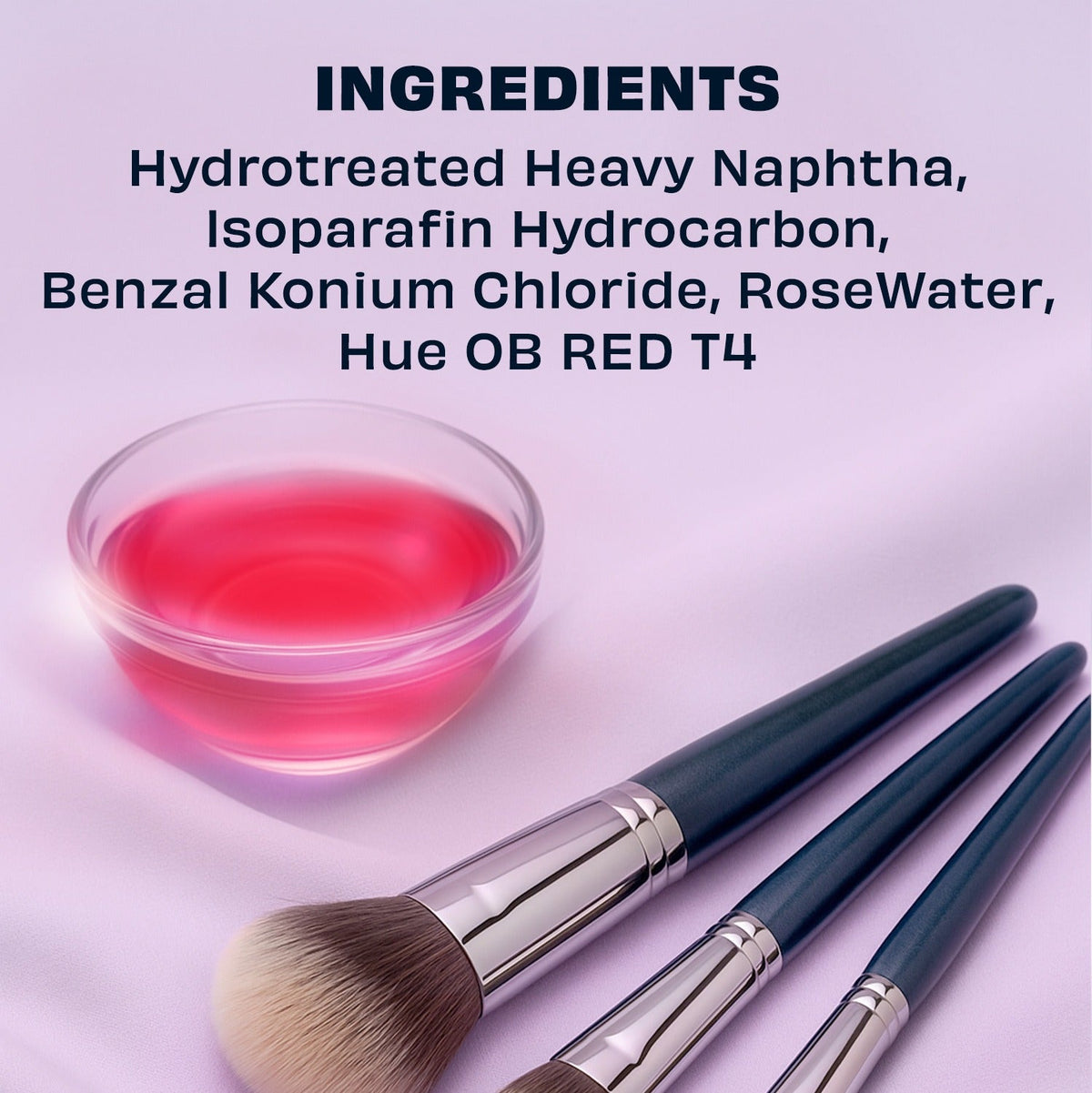Rose Makeup Brush Cleaner
