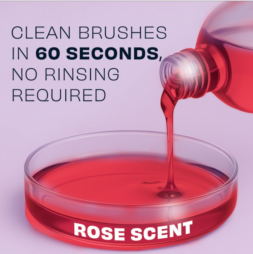Rose Makeup Brush Cleaner