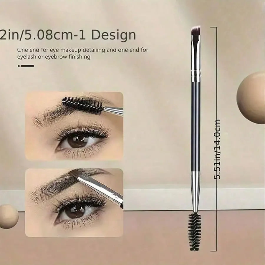 Eyelash wand and silicone refill pads from grooming kit
