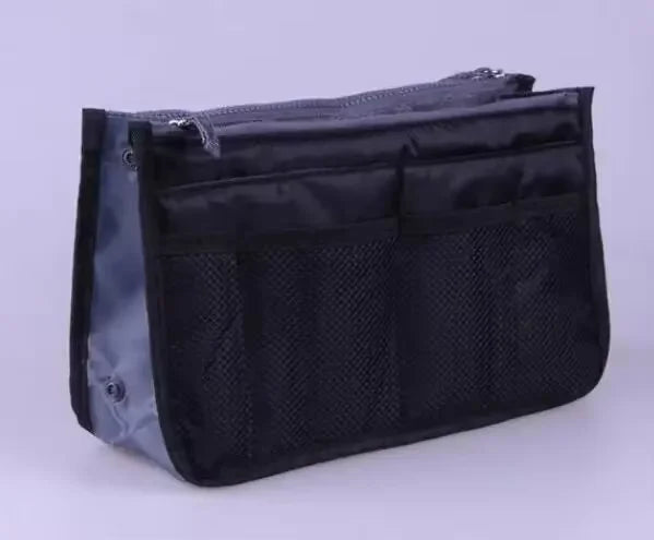 HOMEFISH Multi-Pocket Makeup Bag