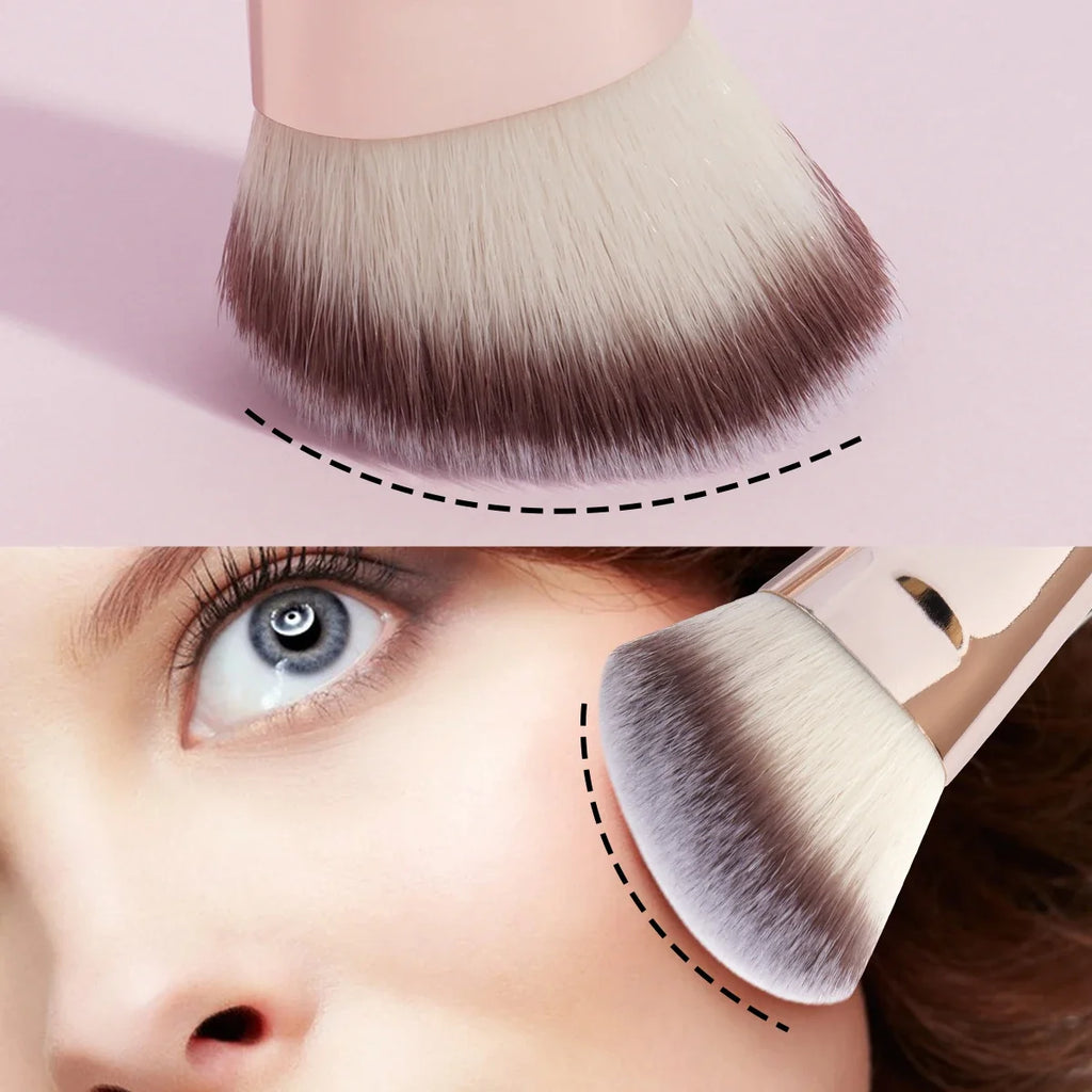 MAANGE travel makeup brush set — alternate angle
