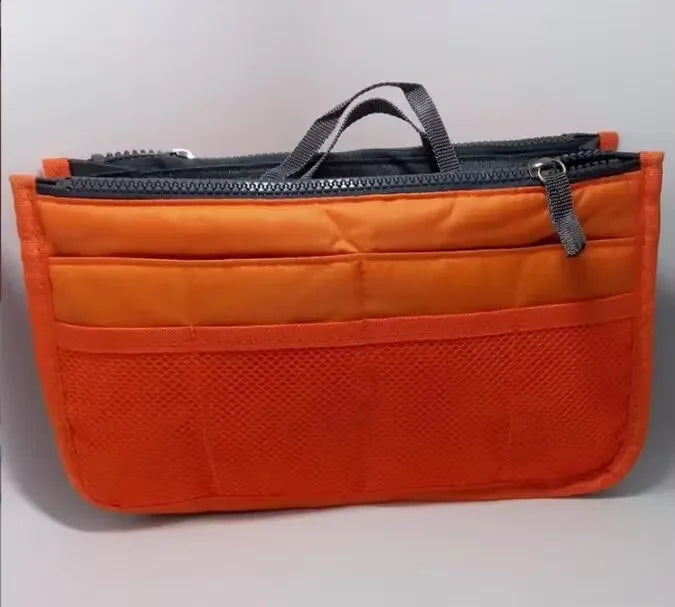 HOMEFISH Multi-Pocket Makeup Bag