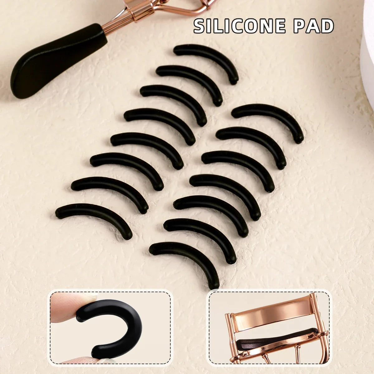 Eyelash Curler + 15 Refill Pads — product image