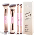MAANGE travel makeup brush set — set detail