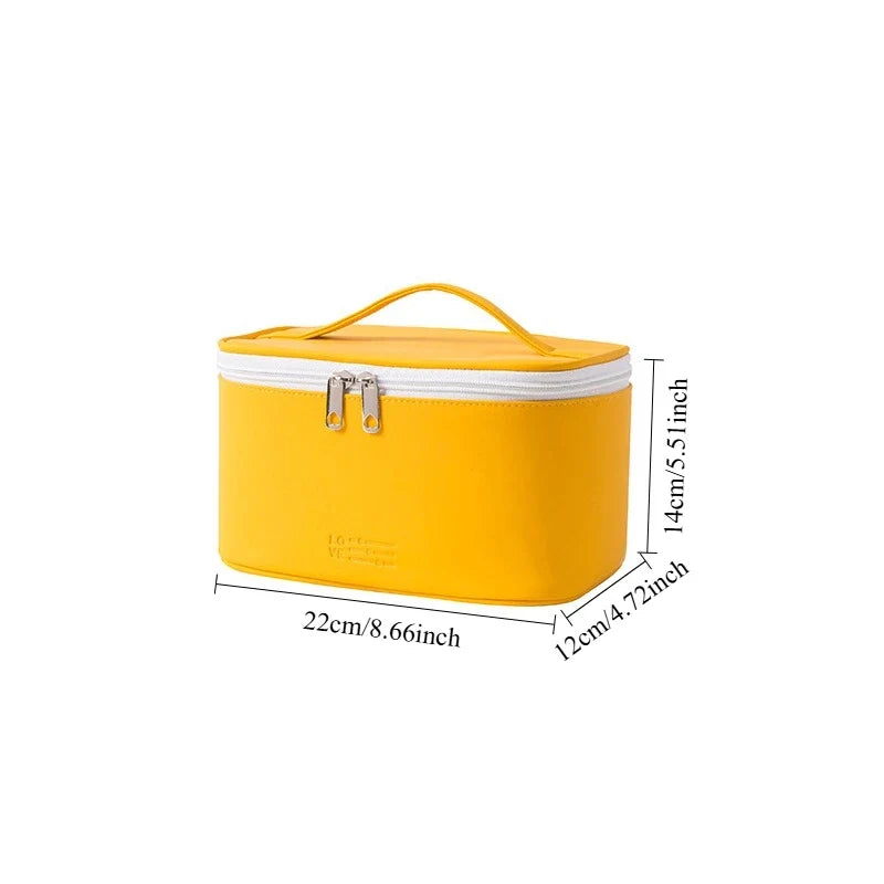 Double-Layer Mesh Makeup Organizer