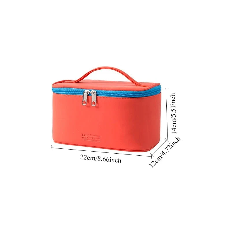 Double-Layer Mesh Makeup Organizer