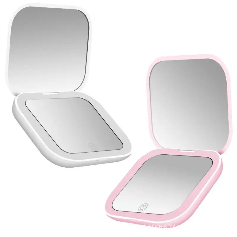 LED Compact Travel Makeup Mirror