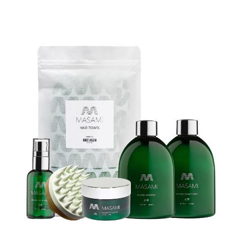 MASAMI Ultimate Hydrating Haircare System six-piece bundle