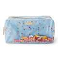 Packed Party confetti-filled vanity cosmetic bag