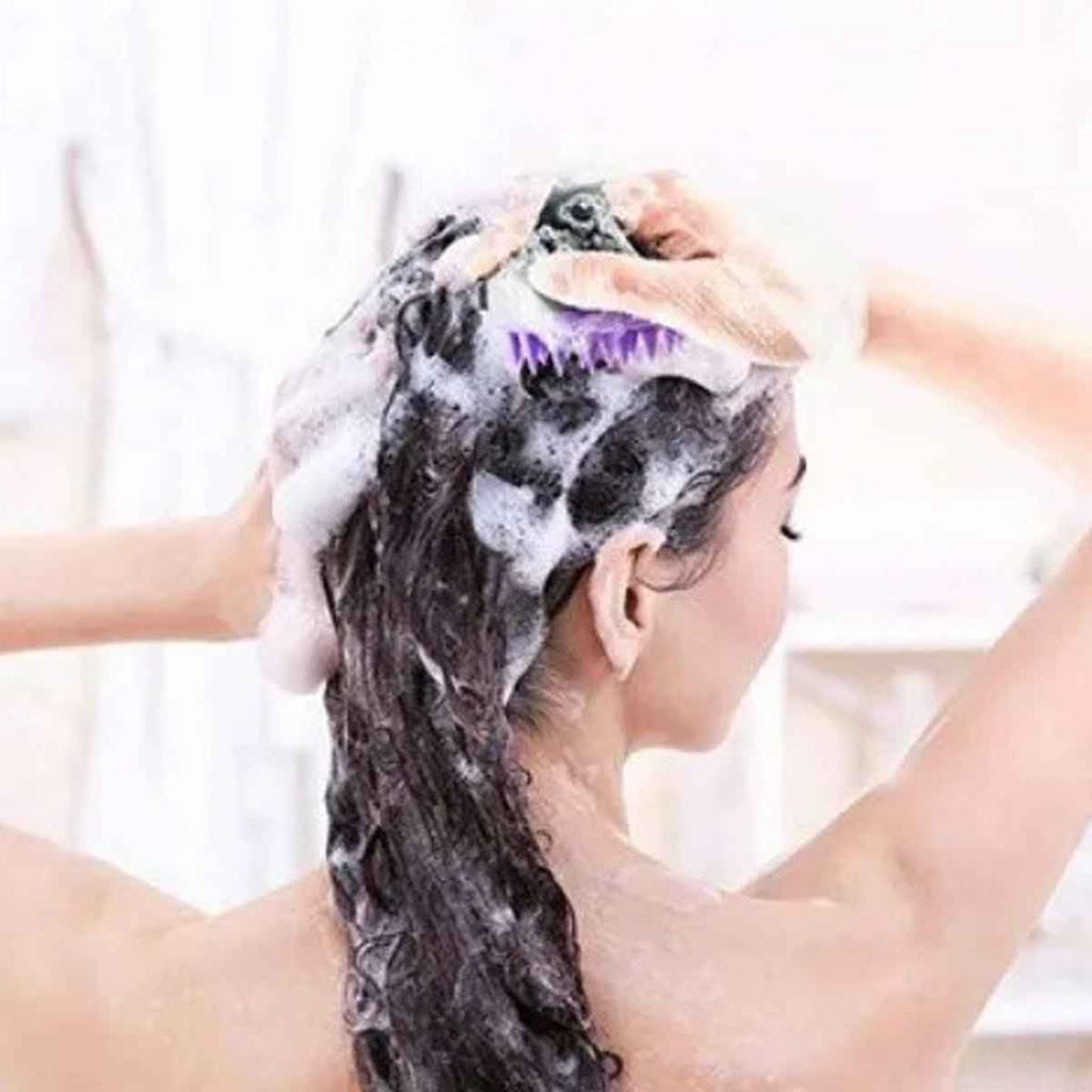 Silicone Scalp Scrubber Brush
