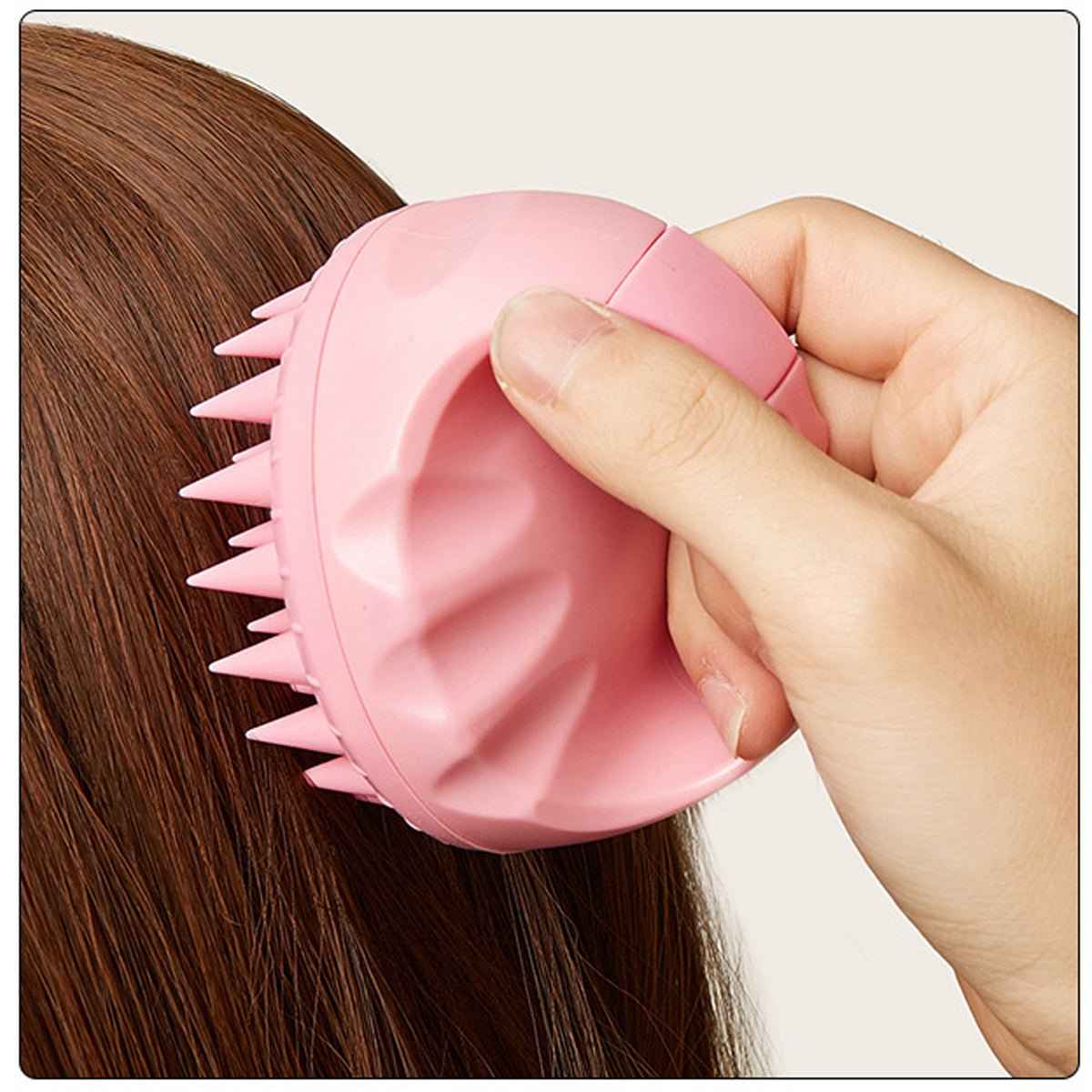 Silicone Scalp Scrubber Brush
