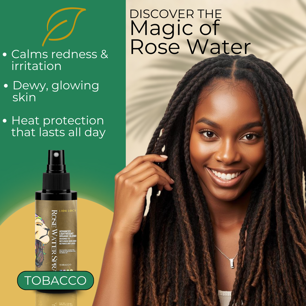 LionLocs Rose Water Spray — Tobacco