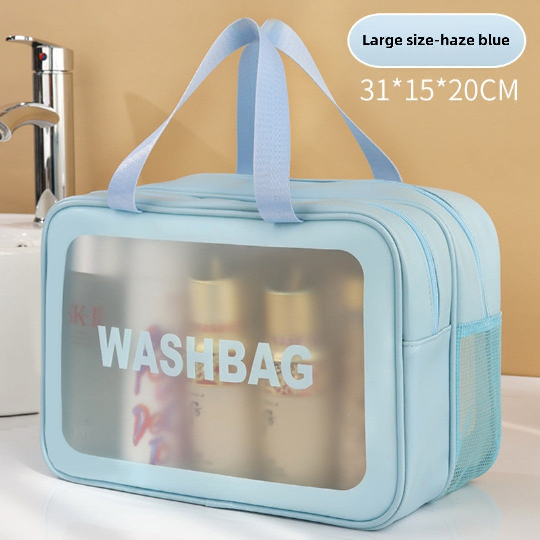 Clear Dry/Wet Travel Organizer