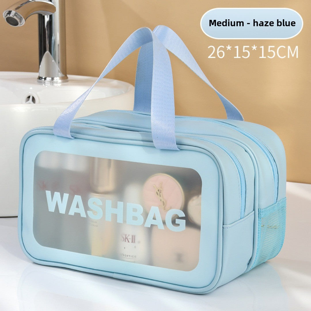 Clear Dry/Wet Travel Organizer