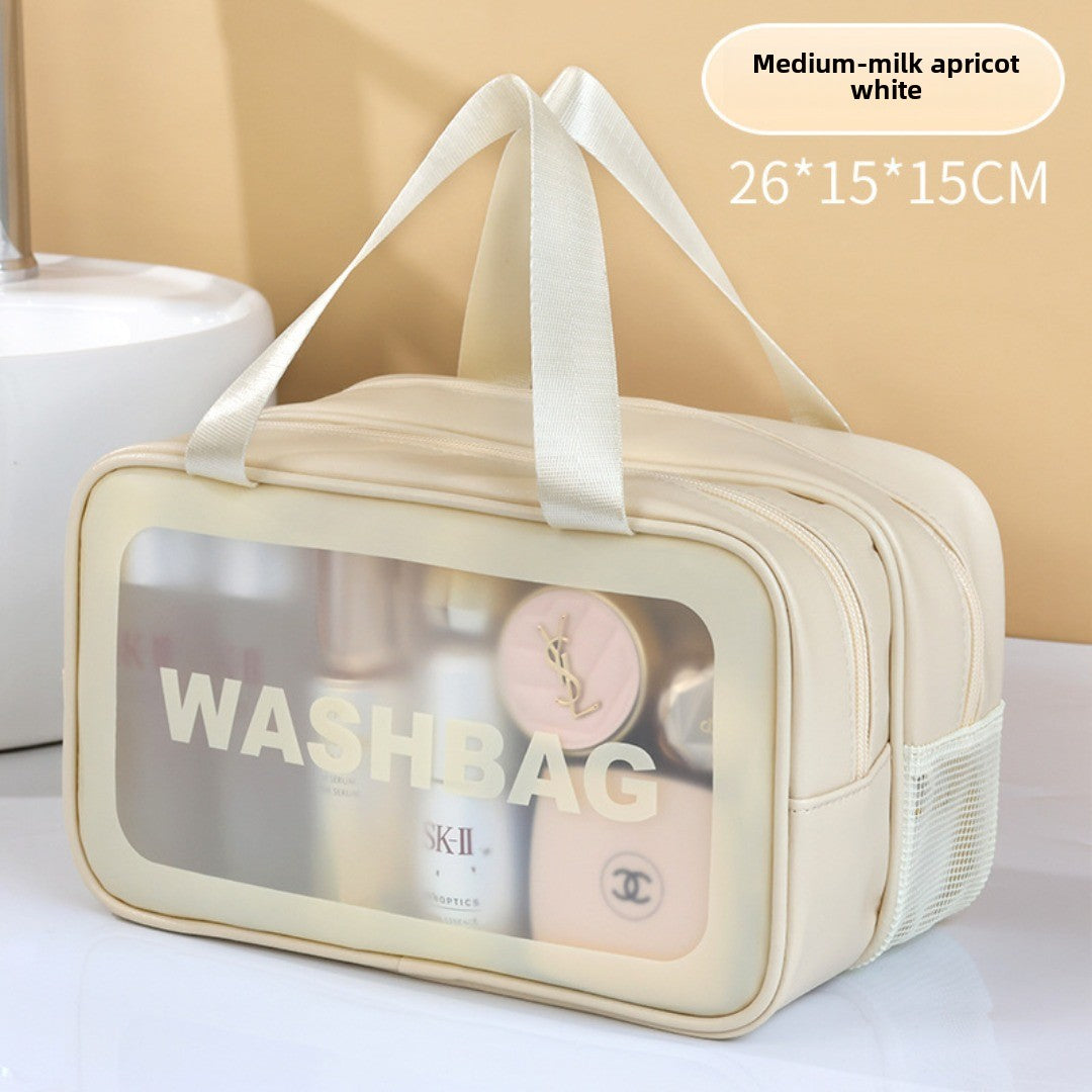 Clear Dry/Wet Travel Organizer