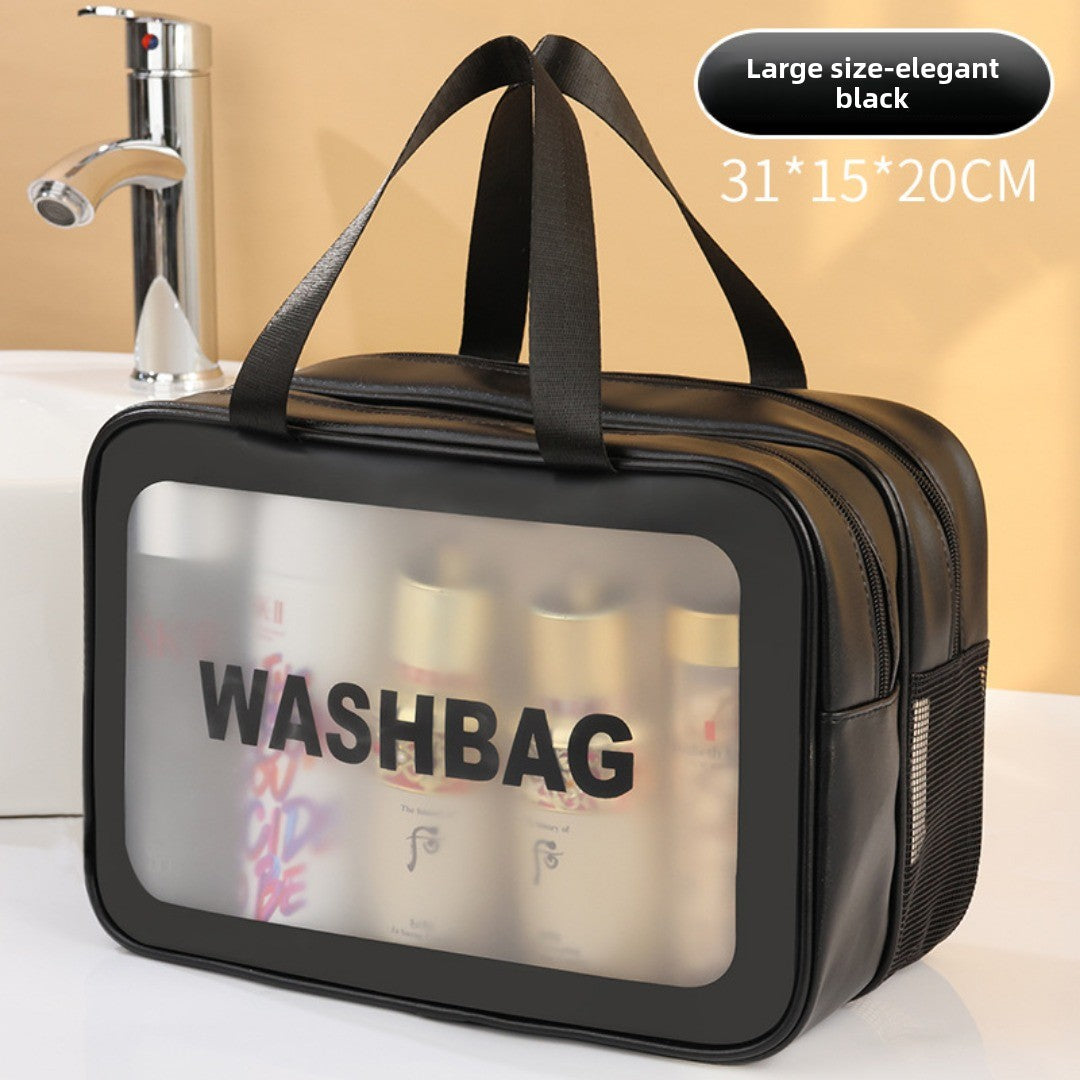 Clear Dry/Wet Travel Organizer