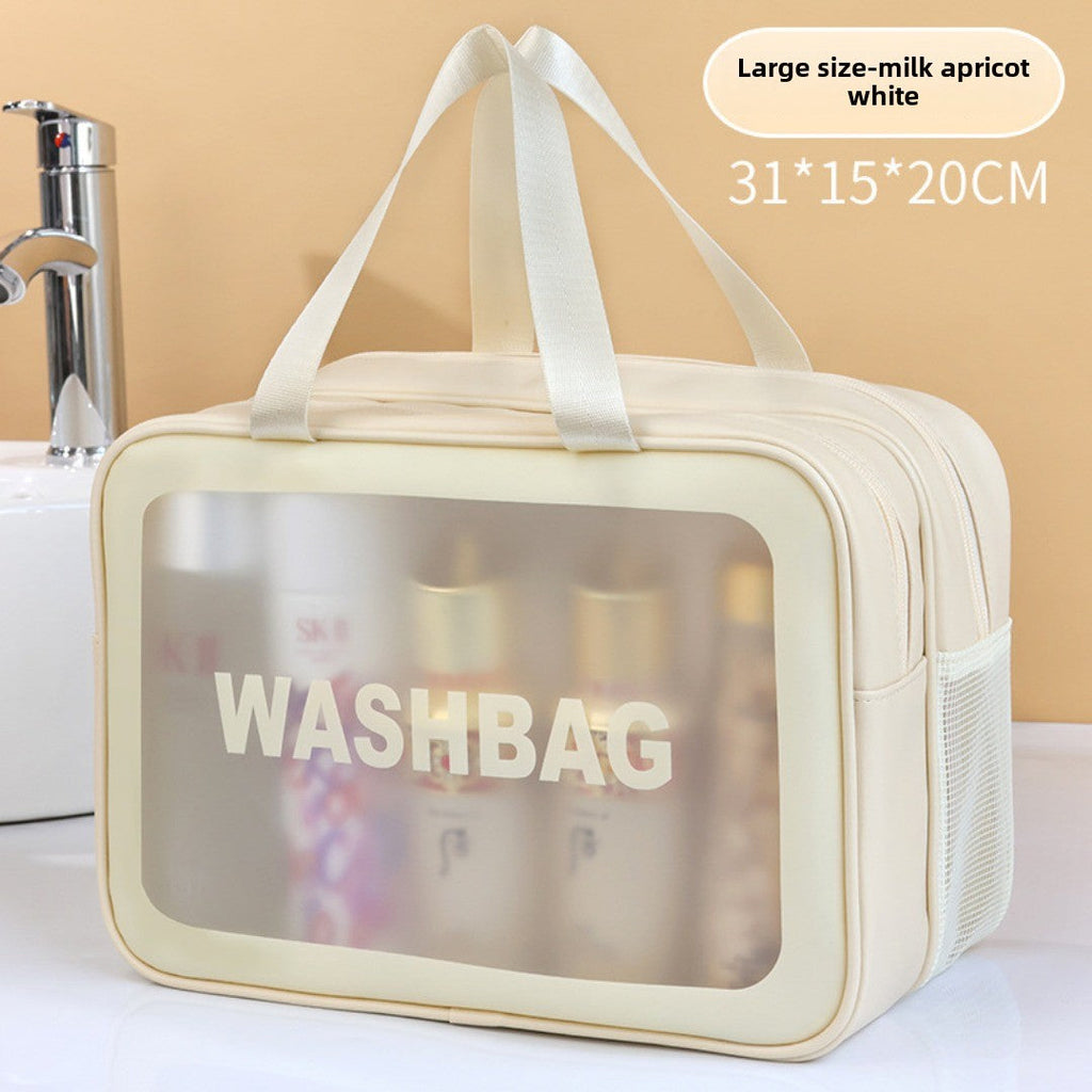 Clear Dry/Wet Travel Organizer