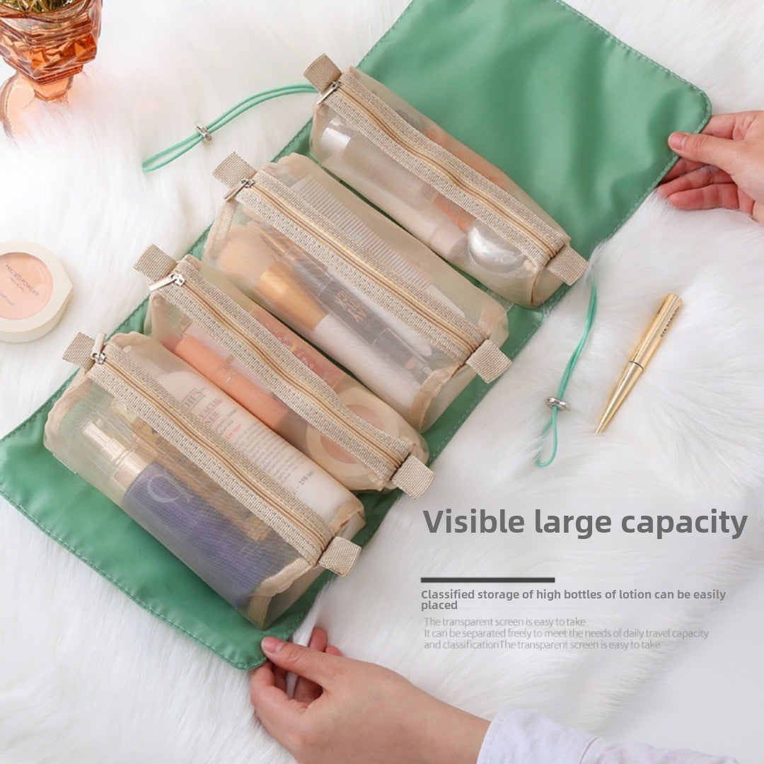 4-in-1 Travel Cosmetic Organizer