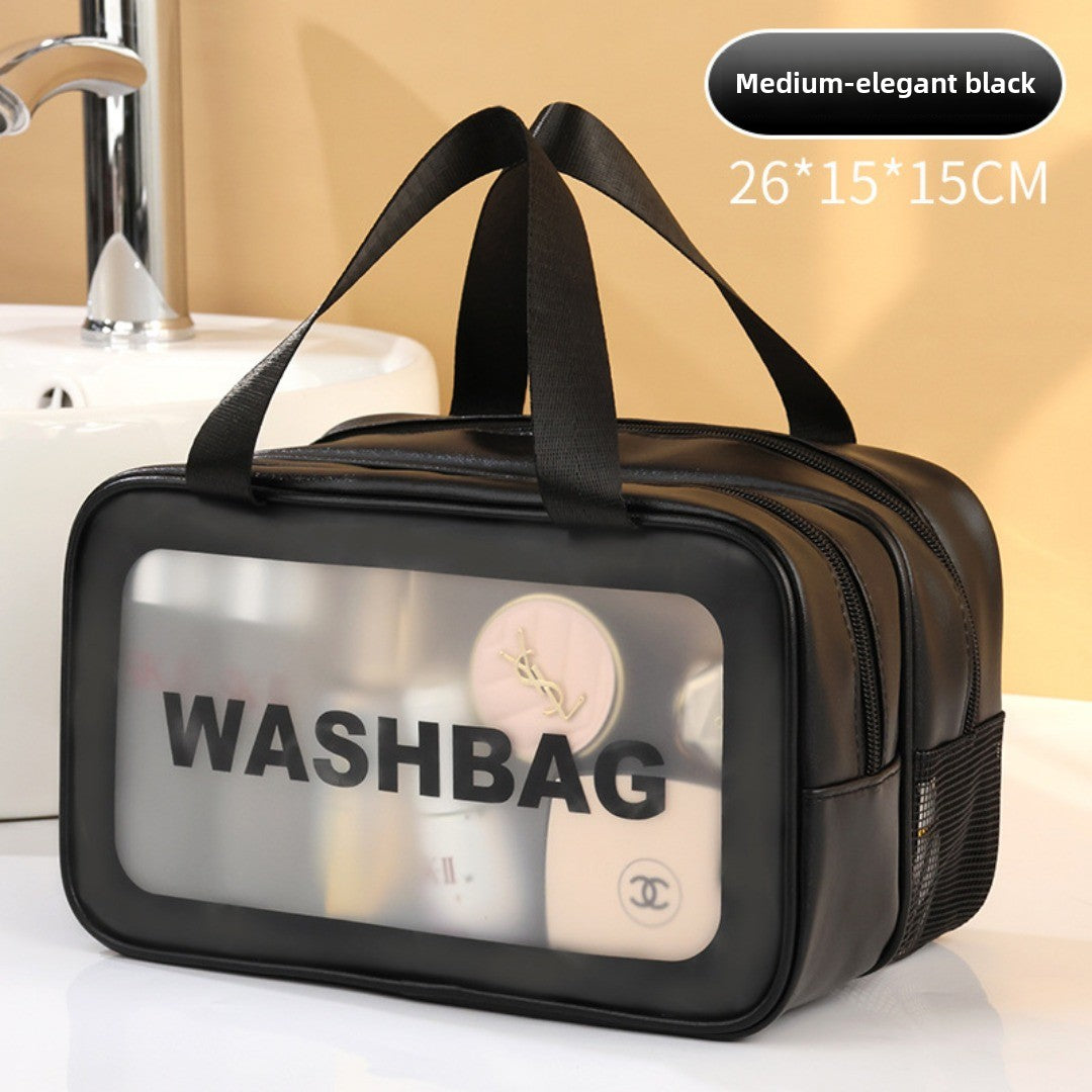 Clear Dry/Wet Travel Organizer
